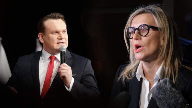 Dominik Tarczyński Ewa Wrzosek