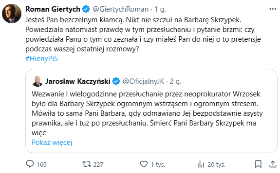 Giertych o Kaczyńskim 2025