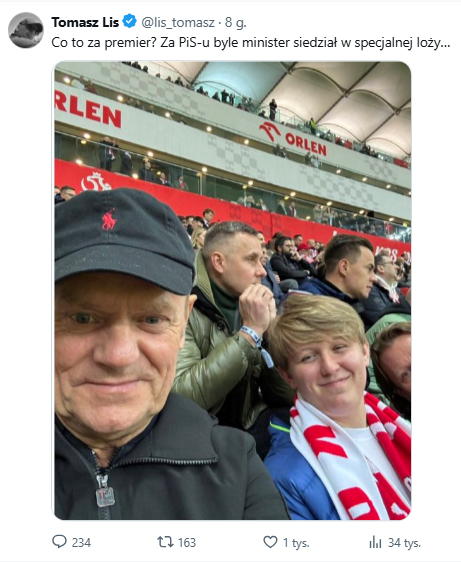 Tomasz Lis o Donaldzie Tusku 2025