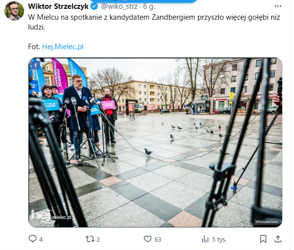 Zandberg w Mielcu 2025