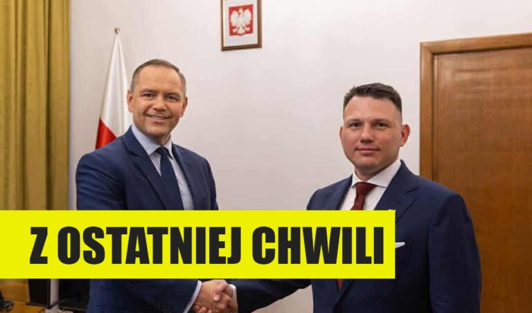 Karol Nawrocki Sławomir Mentzen spotkanie 26 czerwiec 2025
