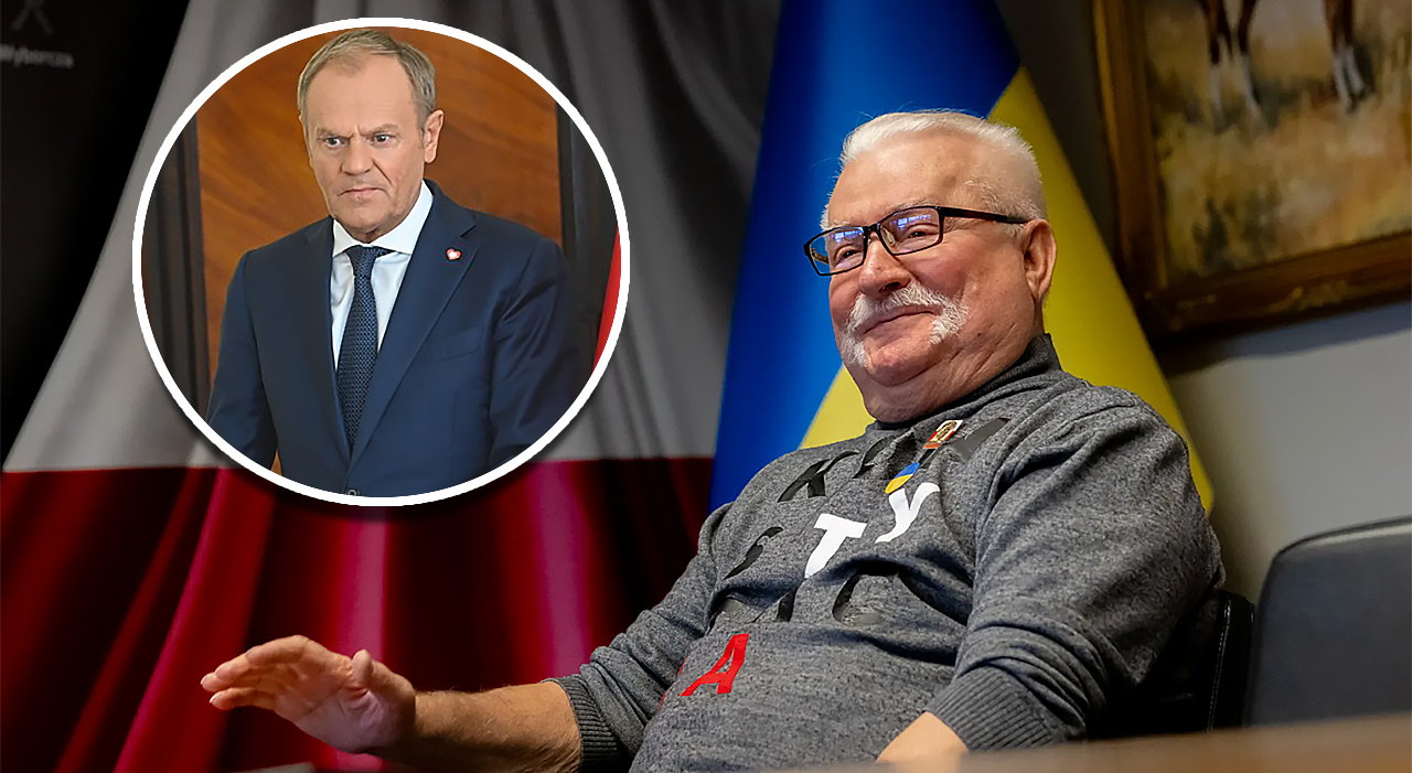 Lech Wałęsa o Donaldzie Tusku czerwiec 2025