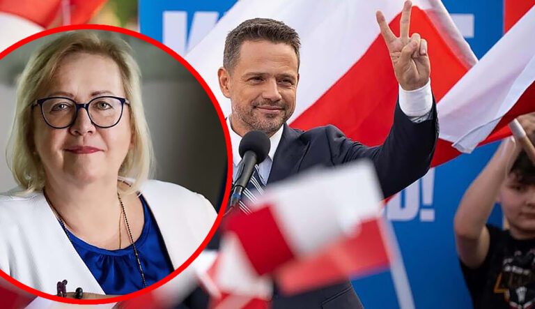 Małgorzata Manowska SN o Trzaskowskim TVN TVN24 news