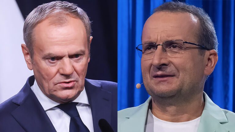 Robert Górski KMN Tusk kabarety TVP 2025 news