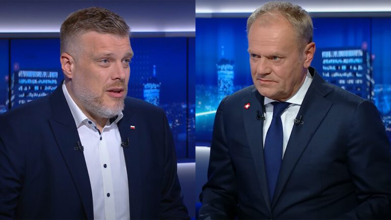 Adrian Zandberg Donald Tusk news 2025