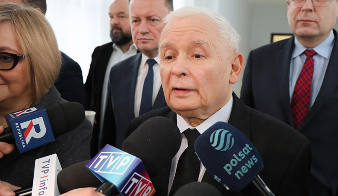 Jarosław Kaczyński Hołownia PiS nagrania rozmów 2025