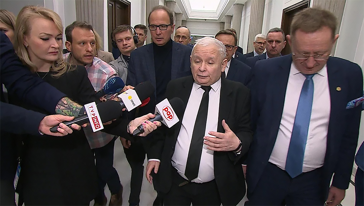 Kaczyński o Braunie news 2025