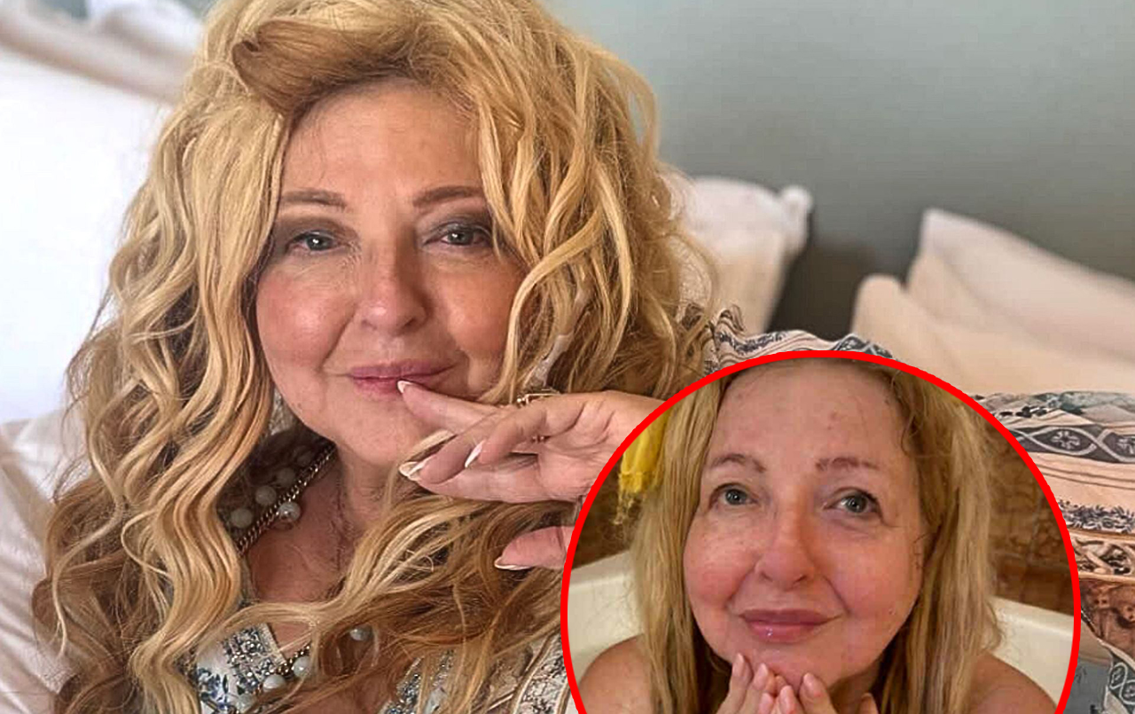 Magda Gessler nago Kuchenne rewolucje kąpiel proste włosy 2025