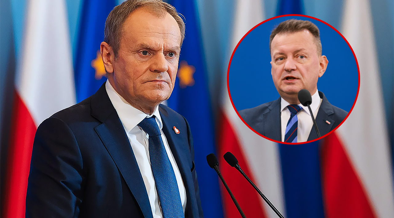 Mariusz Błaszczak Tusk lipiec 2025