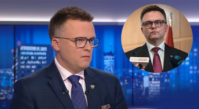 Szymon Hołownia szantażowany Nawrocki PiS 2025 news
