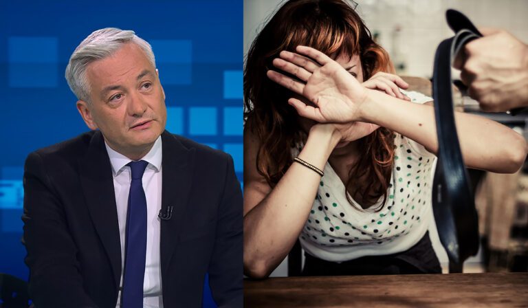 Biedroń matka przemoc bije matkę 2025