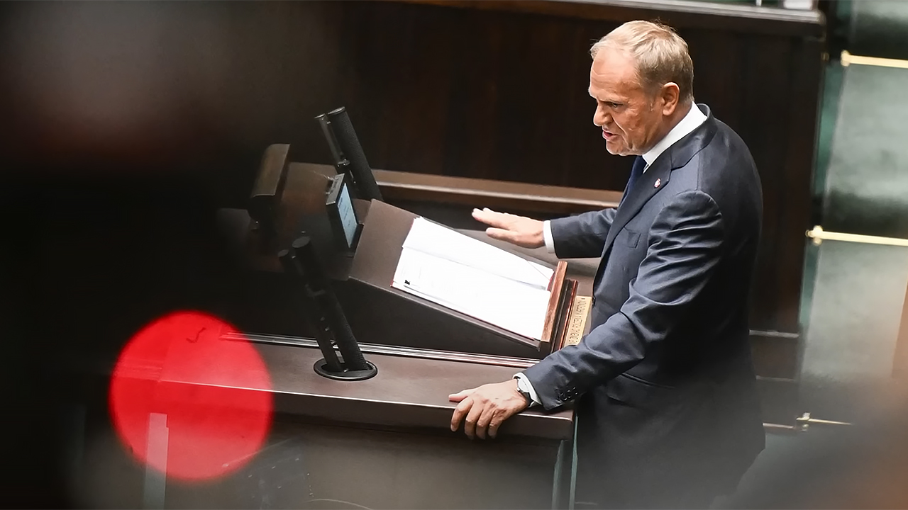 Donald Tusk Maccabi Hajfa reakcja news 15 08 2025