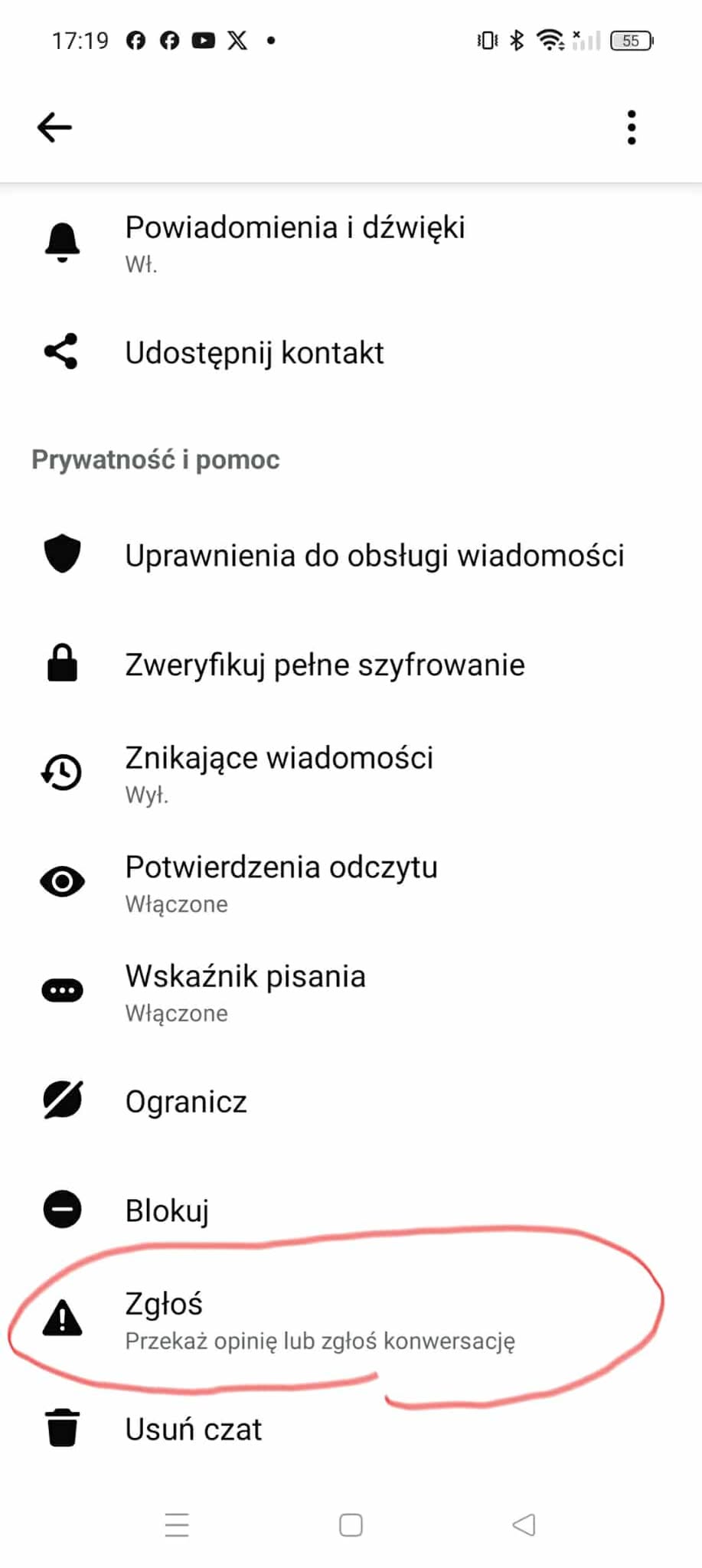 Fb Messenger oszustwo 2