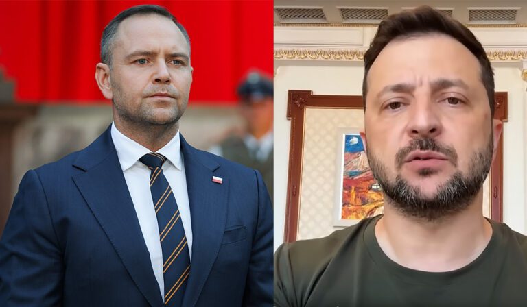 Karol Nawrocki Zełenski news 08 2025