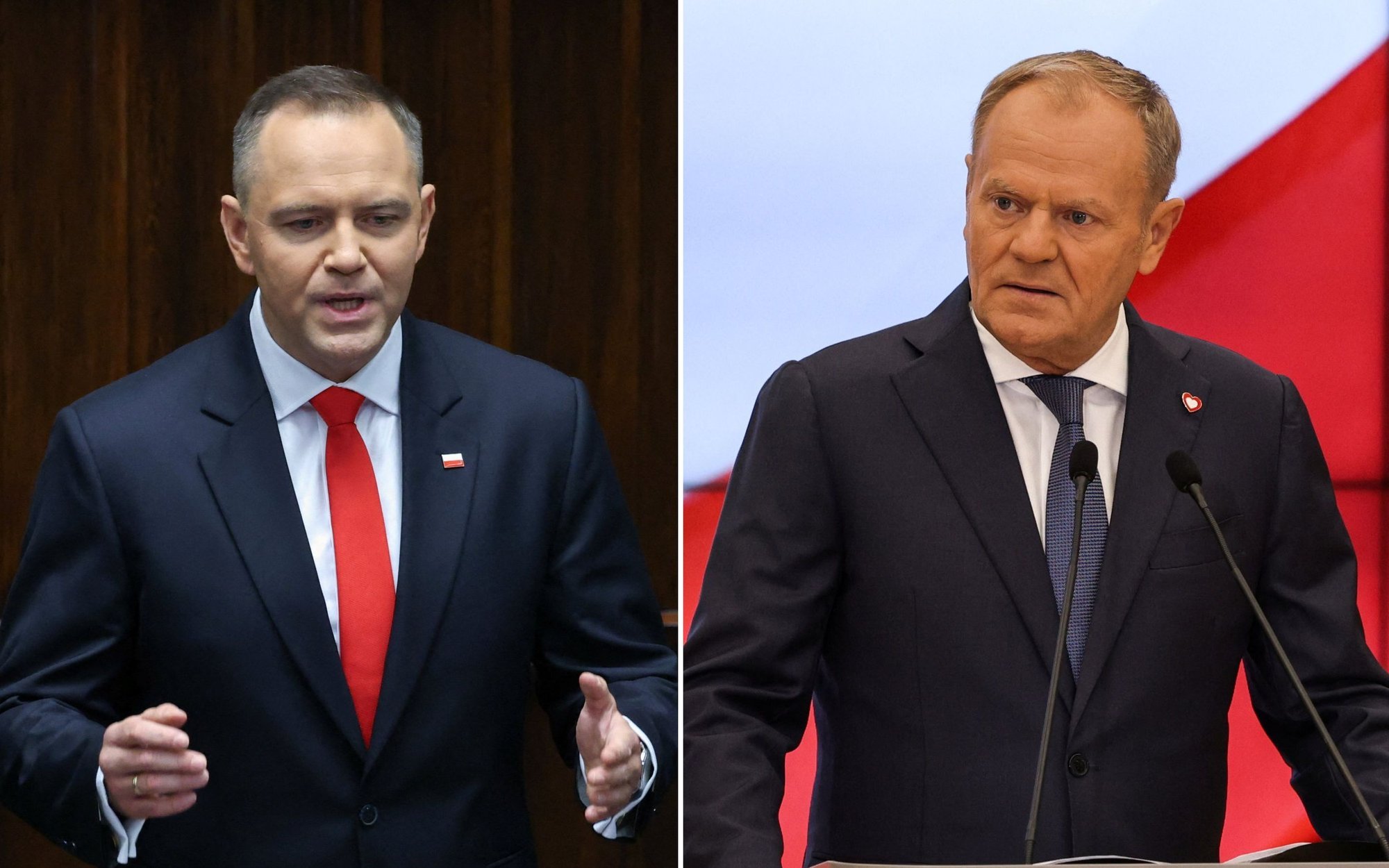 Karol Nawrocki i Donald Tusk news 19 08 2025