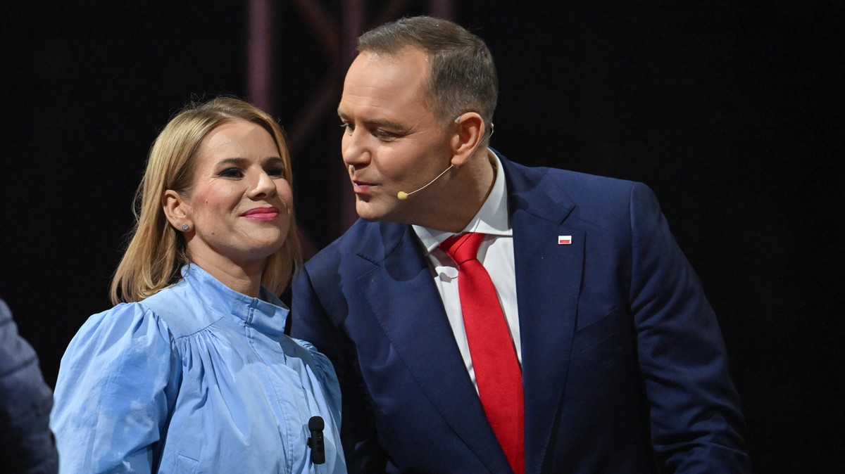 Marta Nawrocka i Karol Nawrocki 2025