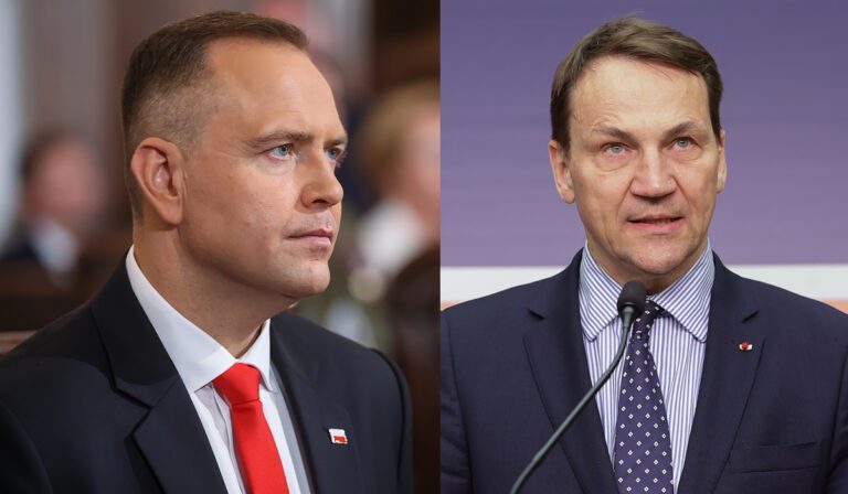 Nawrocki Sikorski MSZ news 08 2025