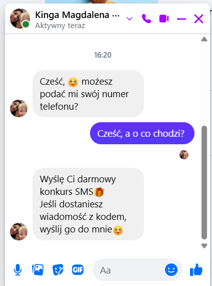 Nowe oszustwo Facebook Messenger 2025