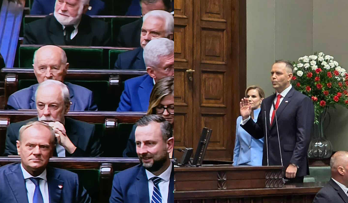 Prezydent Nawrocki pierwsza decyzja news 08 2025