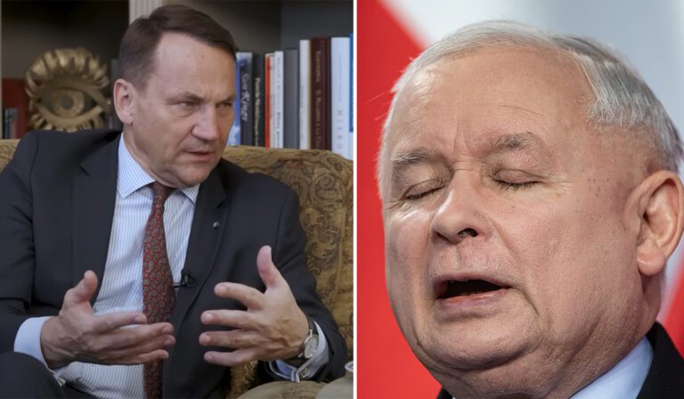 Sikorski Kaczyński news 2025