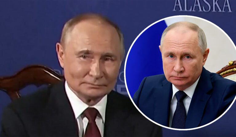 Sobowtór Putina na Alasce wideo nagranie 08 2025