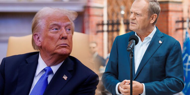 Trump Donald Tusk news 08 2025