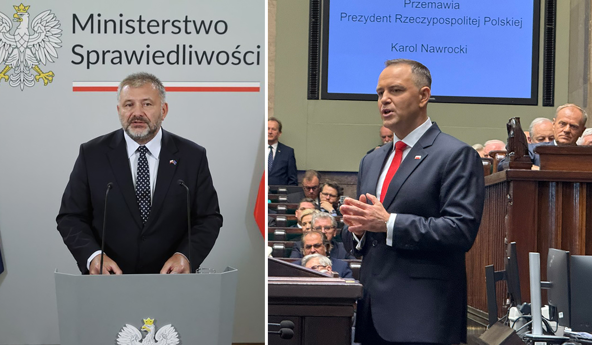 Waldemar Żurek Karol Nawrocki news 08 2025