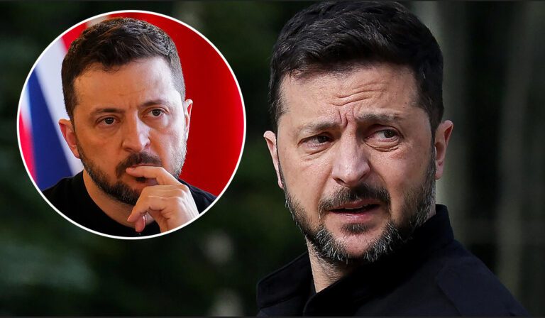 Zelenski strój zdjęcie you have no cards Trump