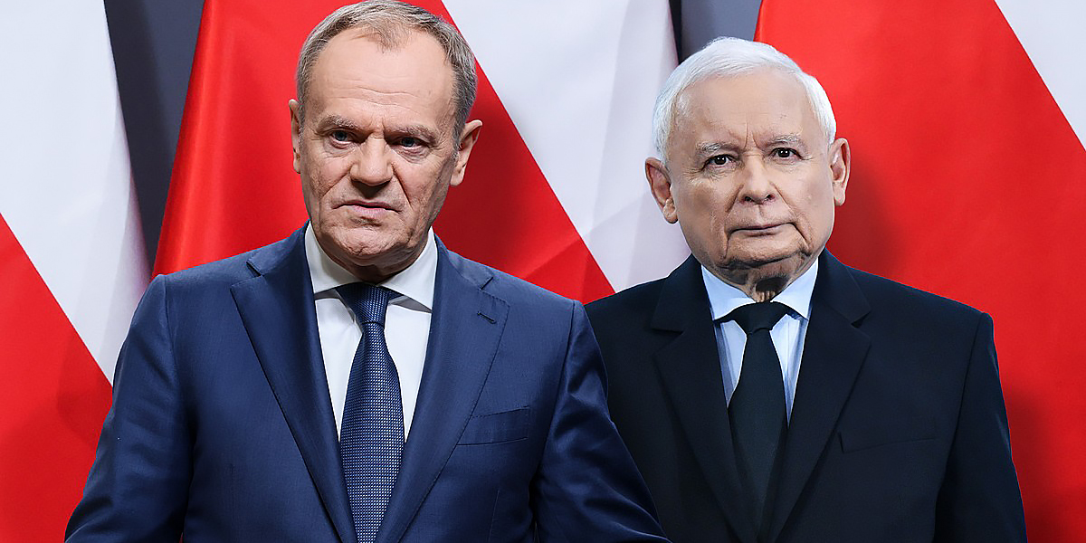 Tusk Kaczynski zaufanie spoleczne wrzesien 2025